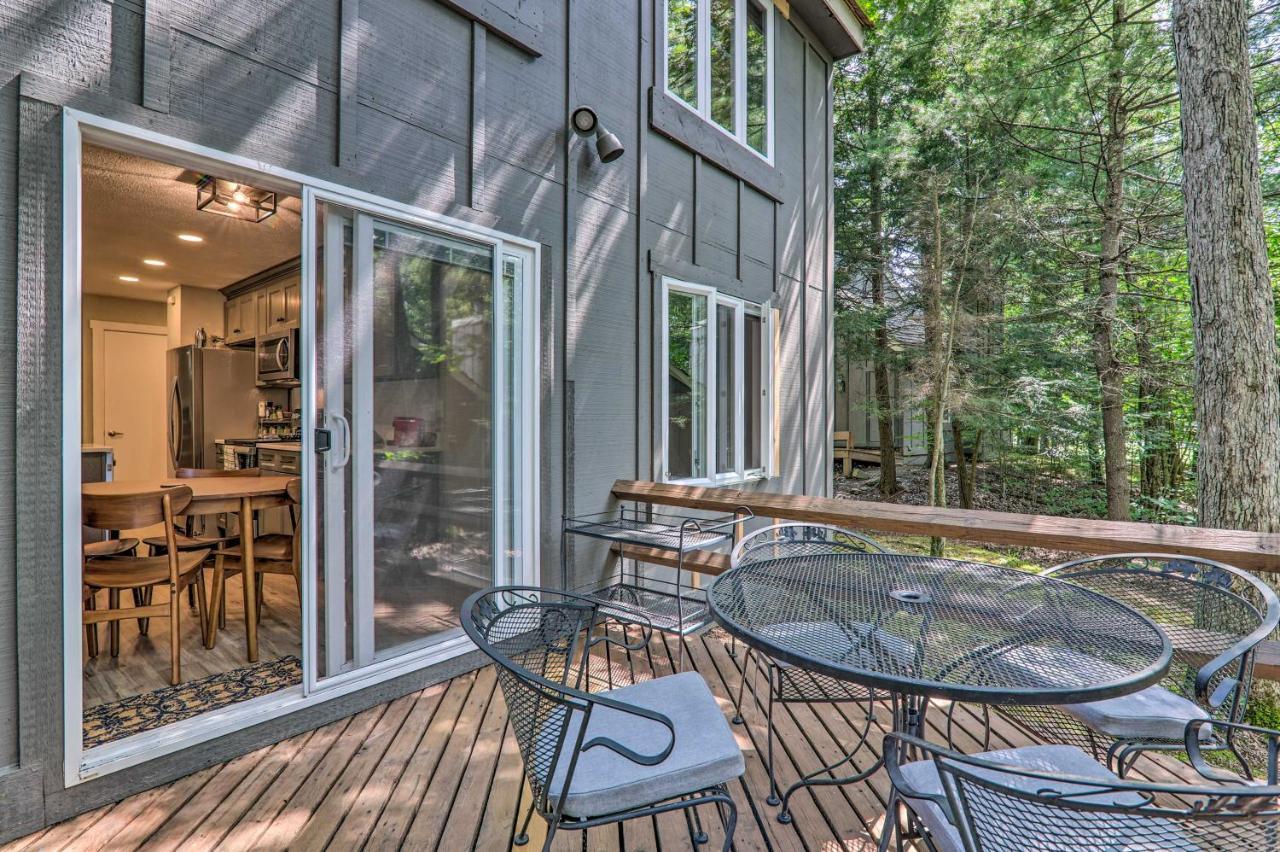 Quiet Getaway With Deck Less Than 1 Mi To Jack Frost Resort! Lake Harmony Kültér fotó